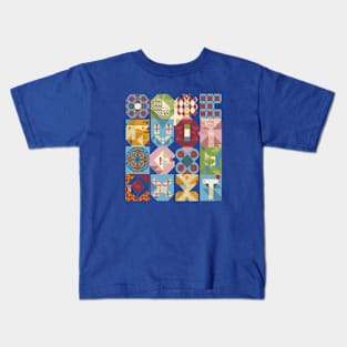 Local Quilting Day – January Kids T-Shirt